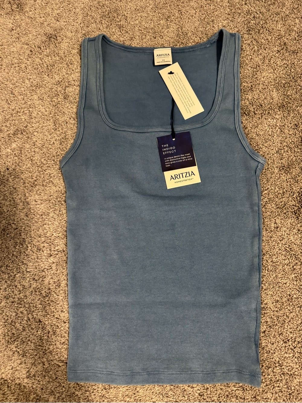 Aritzia Ribbed Tank Top